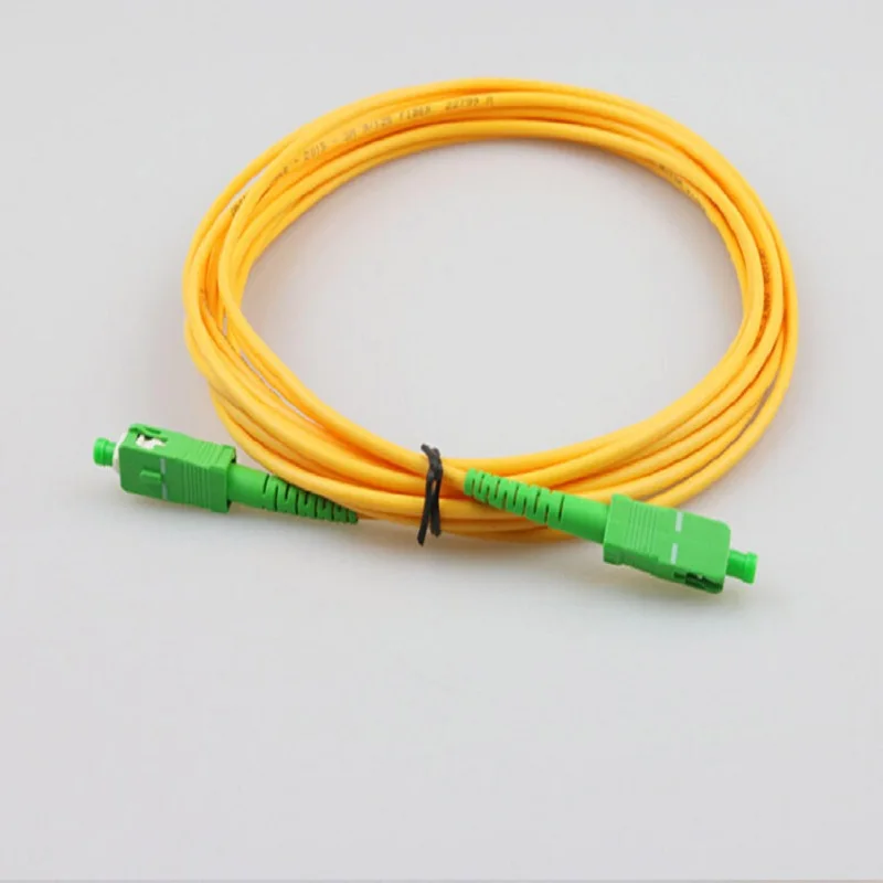 Elfcam® - Cavo Fibra Ottica SC/APC per LC/UPC Simplex Monomodale 9