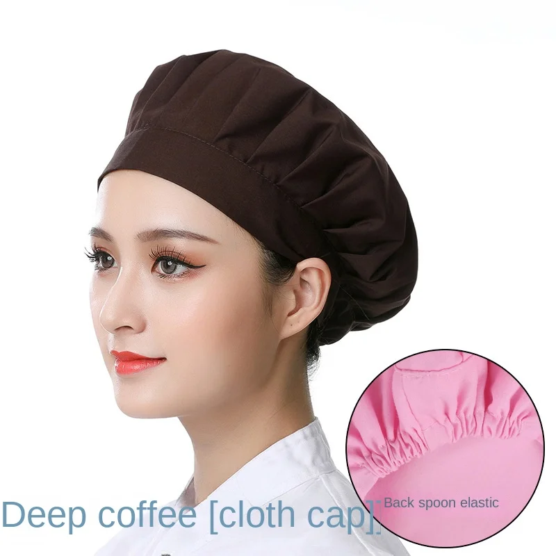 Workshop work cap cotton female and male factory cloth cap chef hat kitchen dust-proof breathable sanitary dust-free hat
