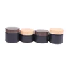 Empty Jars Frosted Glass Cream Jar Cosmetic Container With Lid 5-100g Glass Bottle Make Up Container Travel Cosmetic Jars 4