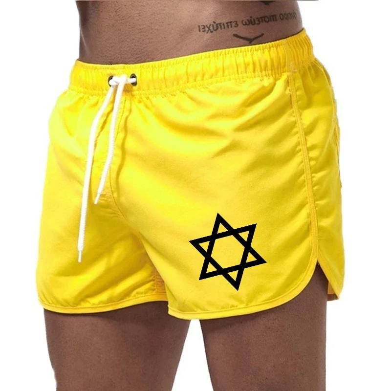 Men Summer Beach Shorts Quick Dry Running Cycling