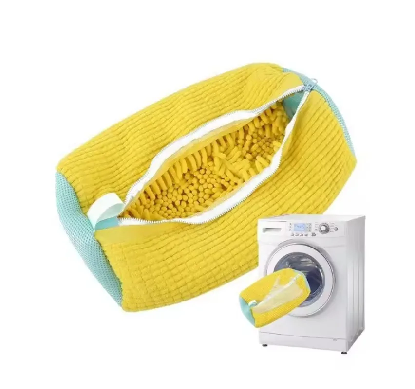 Shoe Wash Bag Shoe Laundry Bag Shoe Washing Bag with Strong Zippers Ideal for Home Machine Wash Tear-resistant Laundry 2