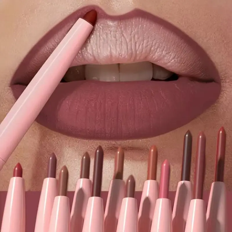 Waterproof Lip Liner 12 Kinds for Beauty