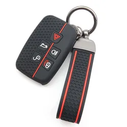 Premium Car Remote Key Case Cover Shell with Guitar Design - Elegant Protection (Red)