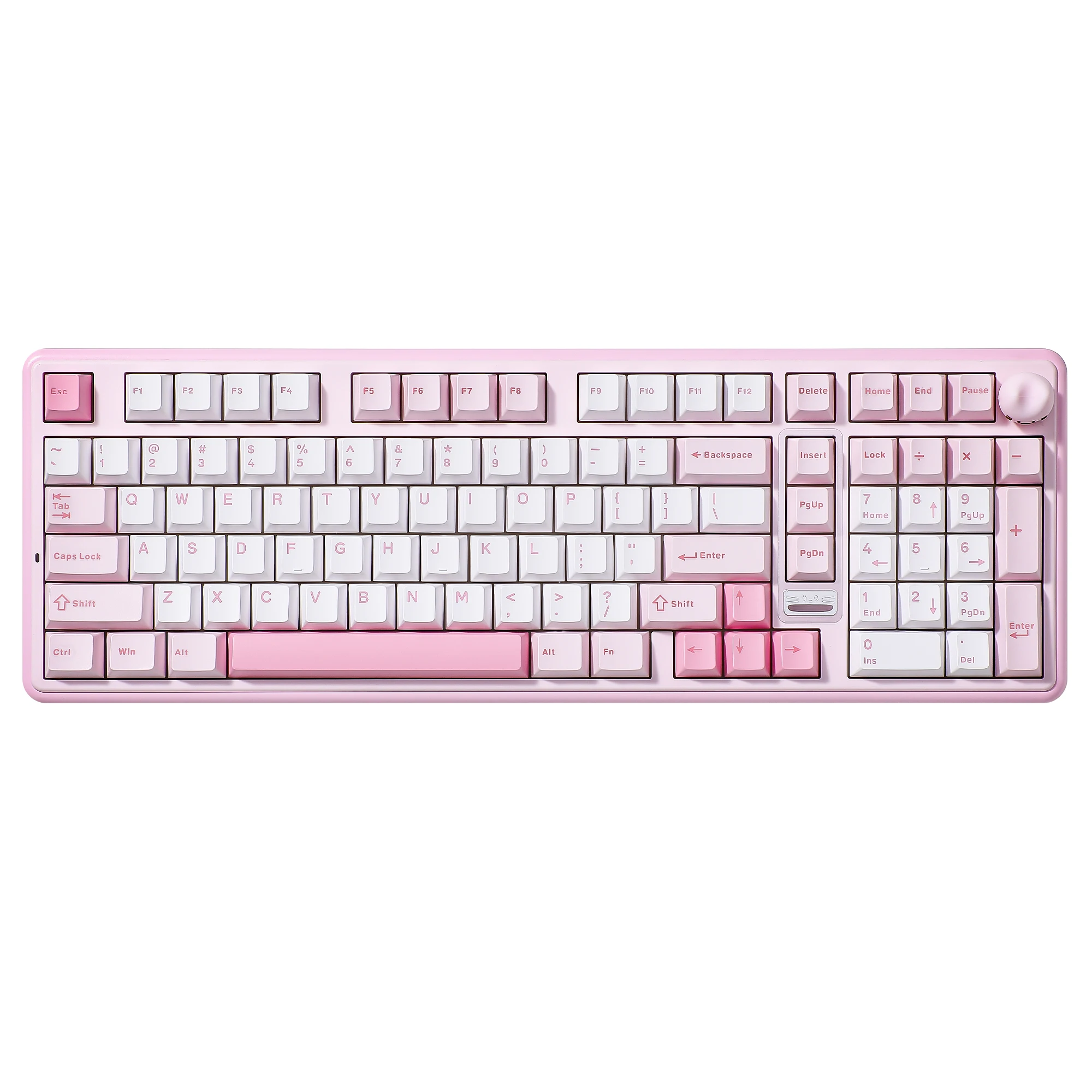 YUNZII B98 PRO QMK/VIA Wireless Mechanical Keyboard — Best 96% layout pick if you want programmability