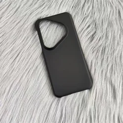 Sleek Ultra - Thin Matte Hard Phone Case - Anti - Fingerprint PC Back Cover for Pura 80 Pro Plus (Black)