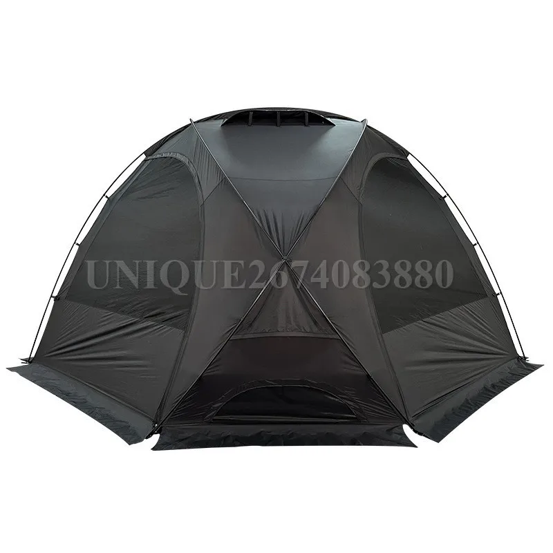 

Camping Spherical Tent Windproof Rainproof Shelter Tent Multi-Person Large Space Hemisphere Dome Tent