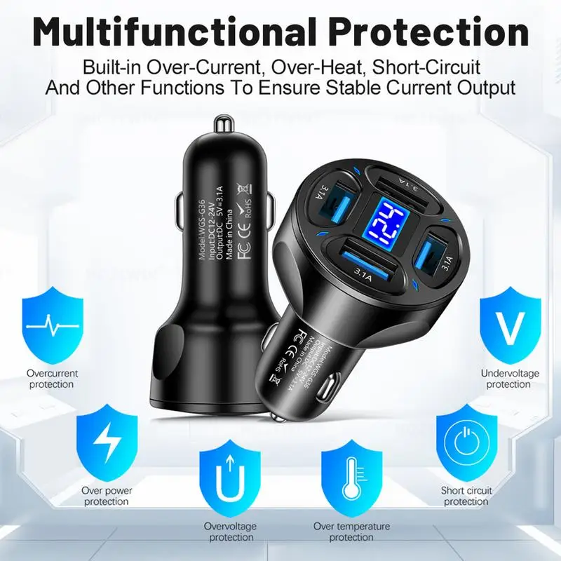 USB Ʈ 4 , LED  ÷ 3.1A   , ޴ ǻͿ 4  1  