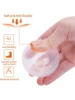 Thicken Crush Proof 5.5cm 100pcs Plastic Ball Pit Balls Multicolor Pearl white and Transparent for Kids Play with Bag 4