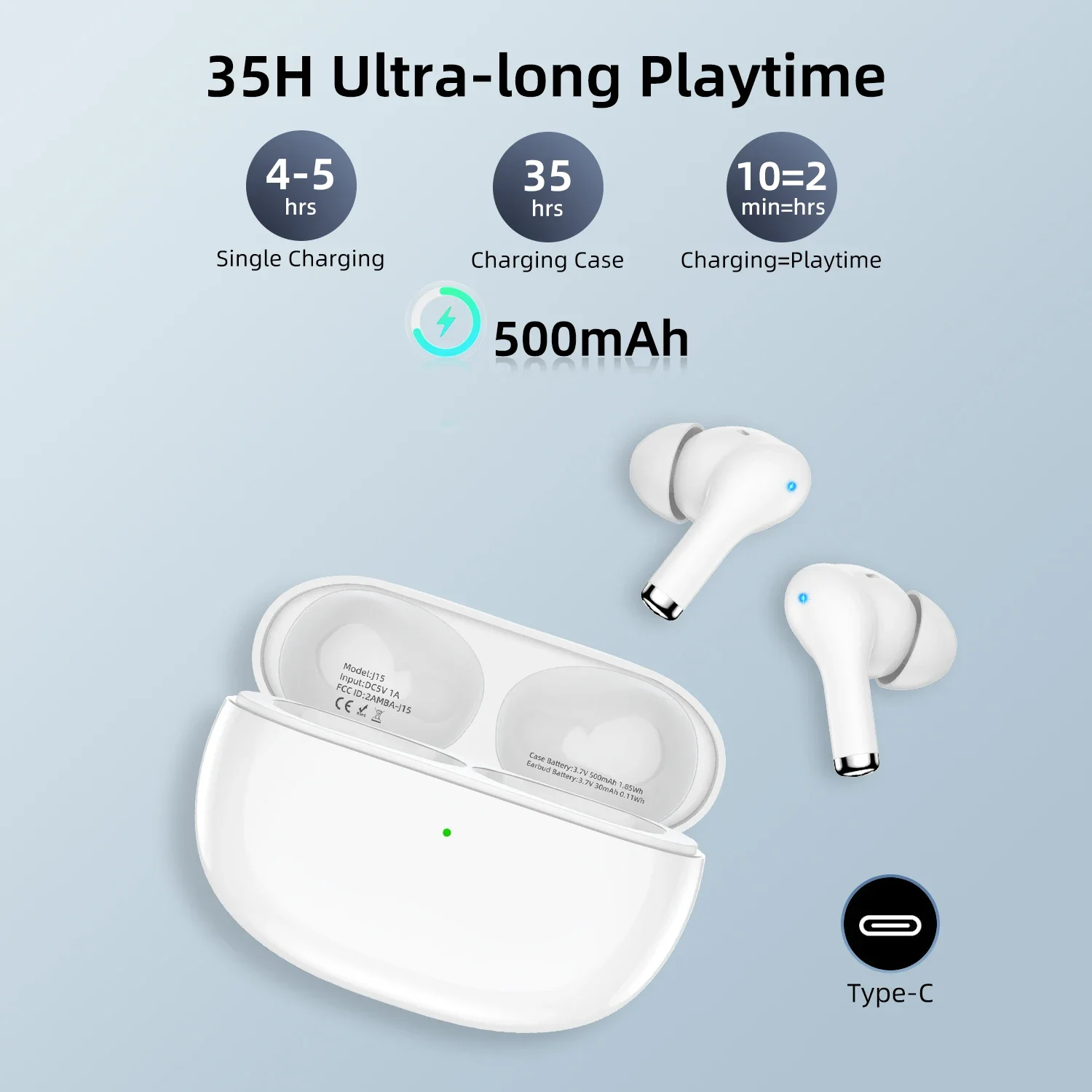 Yonam Air Pro True Wireless Earphone with Noise Canceling Touch Control Bluetooth 5.3 For iPhone Xiaomi Mic HiFi wireless earphones bluetooth earphones wireless bluetooth earphones bluetooth headphones wireless bluetooth headphones wireless headset