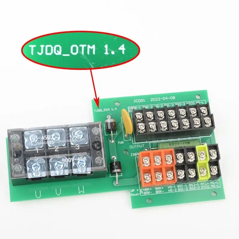 TJDQ-OTM DAA309FJ2 현대식 디자인 엘리베이터 브레이크 PCB 보드