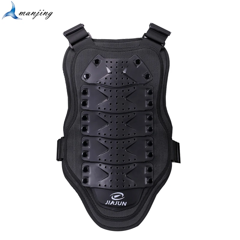 Reflective Safty Clothing Motorcycle Body Armor Chest Back Protector Vest Motocross Skateboarding Sport Armour Night Equipment