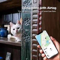 New Silicone Anti-Lost Pet Cat Collar For The Apple Airtag Protective Tracker Anti Lost Positioning Collar Adjustable Pet Collar 2