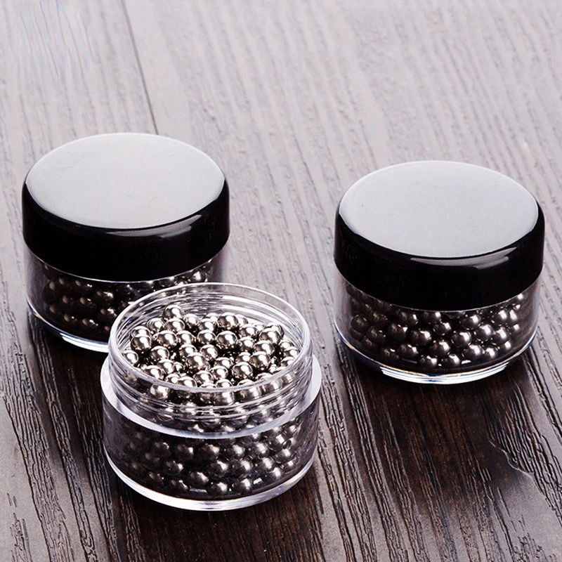 

EVIL Glass Hookah Shisha Cleaning Bead 304 Stainless Steel Red Wine Bottle Remove Dirt Balls for Cachimba Narguile Accessories