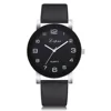 Fashion Simple Women Watch PU Strap Big Dial Creative Quartz Wristwatch Casual Lover Watches Relógio Feminino Reloj Mujer 2