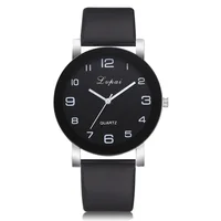 Fashion Simple Women Watch PU Strap Big Dial Creative Quartz Wristwatch Casual Lover Watches Relógio Feminino Reloj Mujer 2