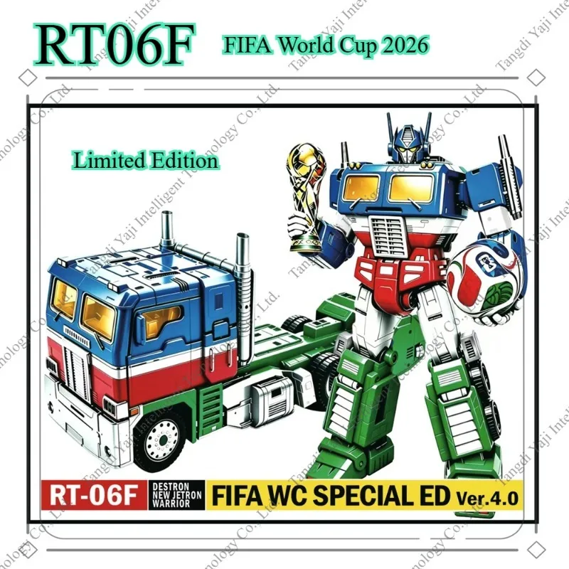 Pre-vendita in corso: Giocattoli Trasformabili Leader degli Autobot RT06F 2026 Edizione Limitata Calcio Action Figure Collezione Modellini Giocattoli - immagine 3