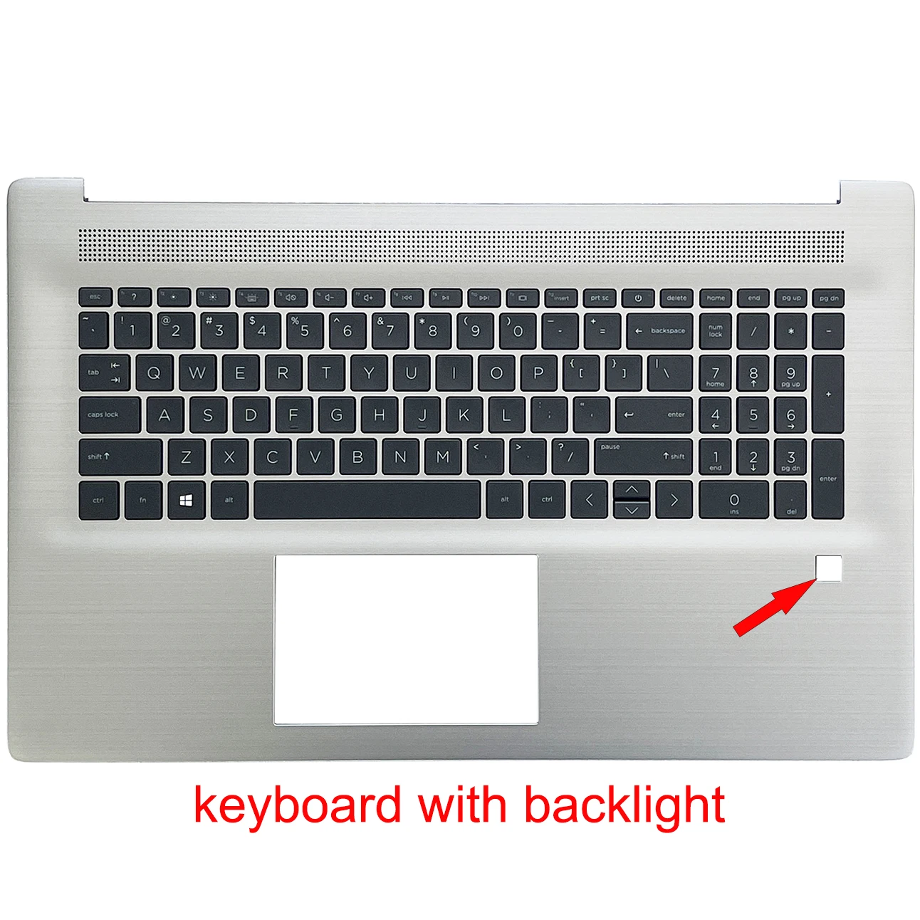 For HP 470 G8 17-CN 17-CP TPN-L140 keyboard upper cover palm rest case laptop shell 17T M50458-001