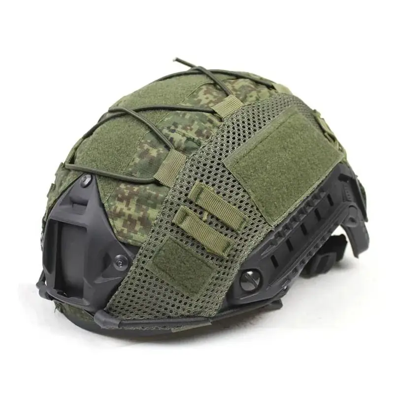 BOOIU Tactical Helmet Cover Cloth for Airsoft Fast Helmet with Velcro Hunting CS Camo Safety Helmet Cloth-Without Sport Helmet - Image 2