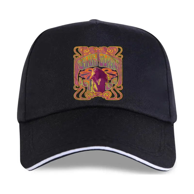 

new cap hat Janis Joplin Psychedelic Navy Heather Adult Baseball Cap