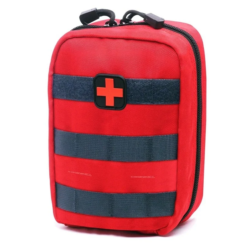 

Military Tactical First Aid Kit Molle Medical Pouch Utility EDC Waist Pack Outdoor Emergency Airsoft Hunting Accessories Bag