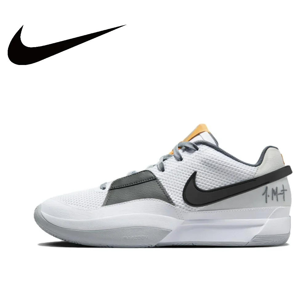 thumbnail image 1 of Zapatillas de baloncesto Nike Original JA 1 Low Top cómodas con absorción de impactos para hombre y mujer, color blanco, 1 of 4