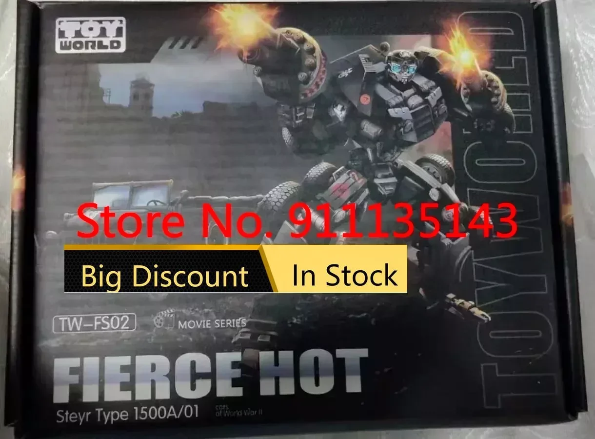

Toyworld Tw-fs02 Fierce Hot Movie Series Hot Rod Второй мировой войны с бонусной частью в наличии