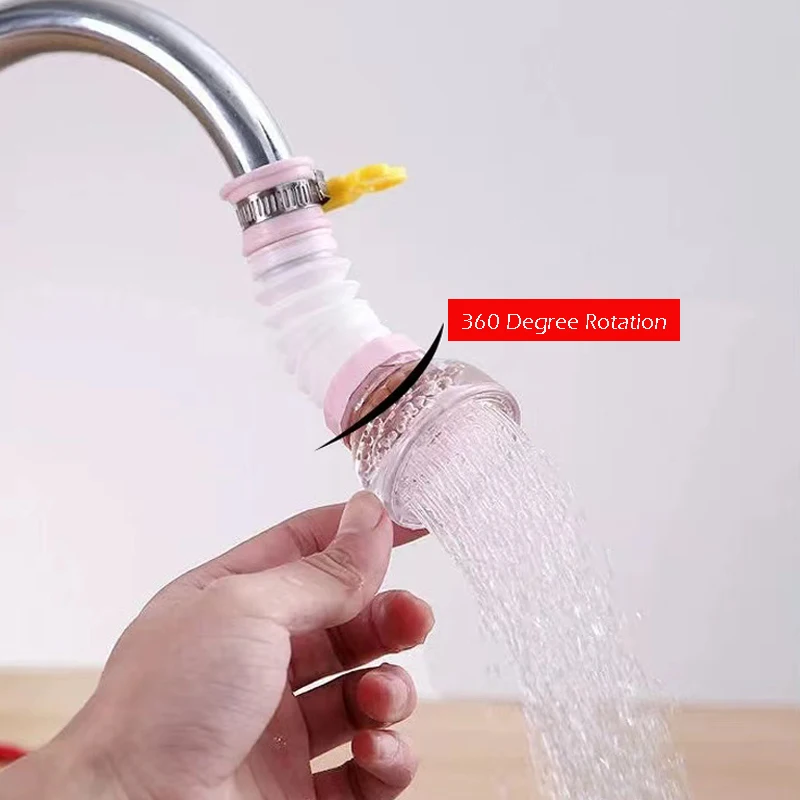 Robinets de lavabo Filtre externe Anti-calcaire Évier de cuisine  Lave-vaisselle Adaptateur de robinet Buse universelle Filtration de l'eau  Extensible