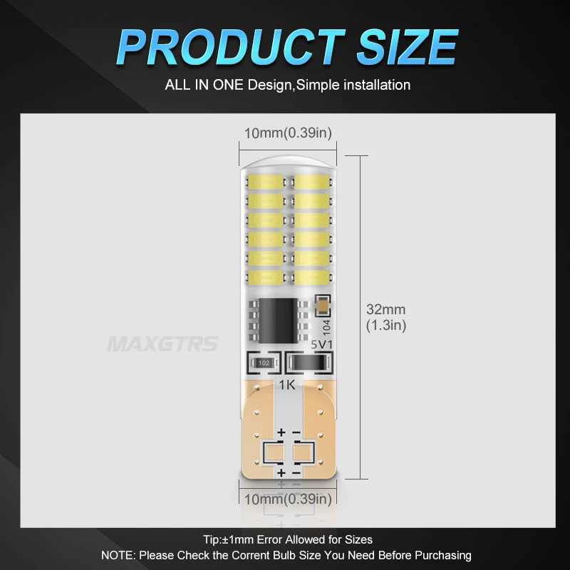 2x T10 Ʈκ ÷ 194, W5W 24 LED 3014SMD, LED   + ڵ Ʈκ ÷,   ۵ , ڵ 