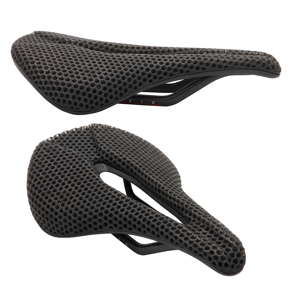 BUCKLOS 3Dカーボンサドル　最終値下げ BUCKLOS-3Dプリントカーボンサドル,マウンテンバイクシート,通気