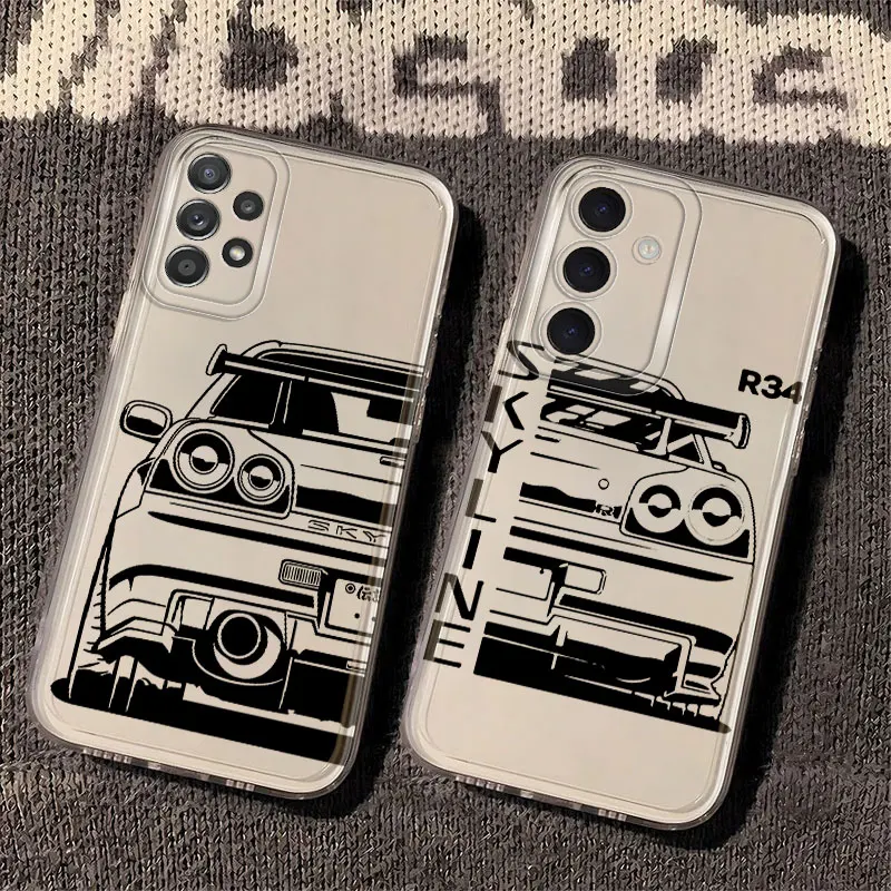JDM Dream Car Phone Case for Samsung Galaxy A55 A23 A36 A13