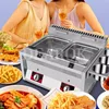 Fryer Gas Commercial Skewer French Fries Fryer Multifunctional Chicken Fryer French Fries Frying Food Household Commercial 3