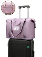 UNIXINU Carry On Travel Duffle Bag Nylon Waterproof Sports Gym Tote Bags for Women Large Capacity Storage Luggage Handbag 2