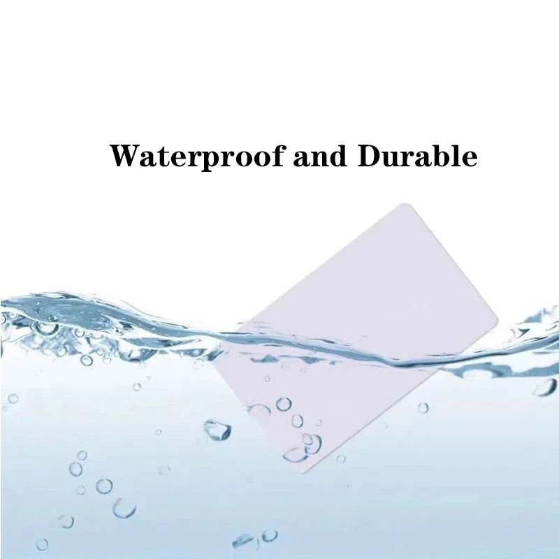 두꺼운 빈 카드 RFID 칩 카드, 복제 가능, 재기록 가능, 스마트 태그 복사 복제, Em4305 T5577, 1.8mm, 125 Khz, 5PCs, 10PCs