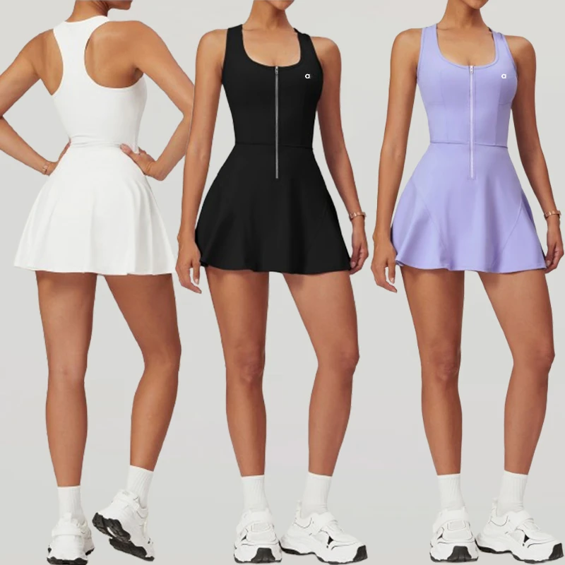 Women's sports suits yoga suits tennis dresses short sportswear fitness sportswear golf dresses