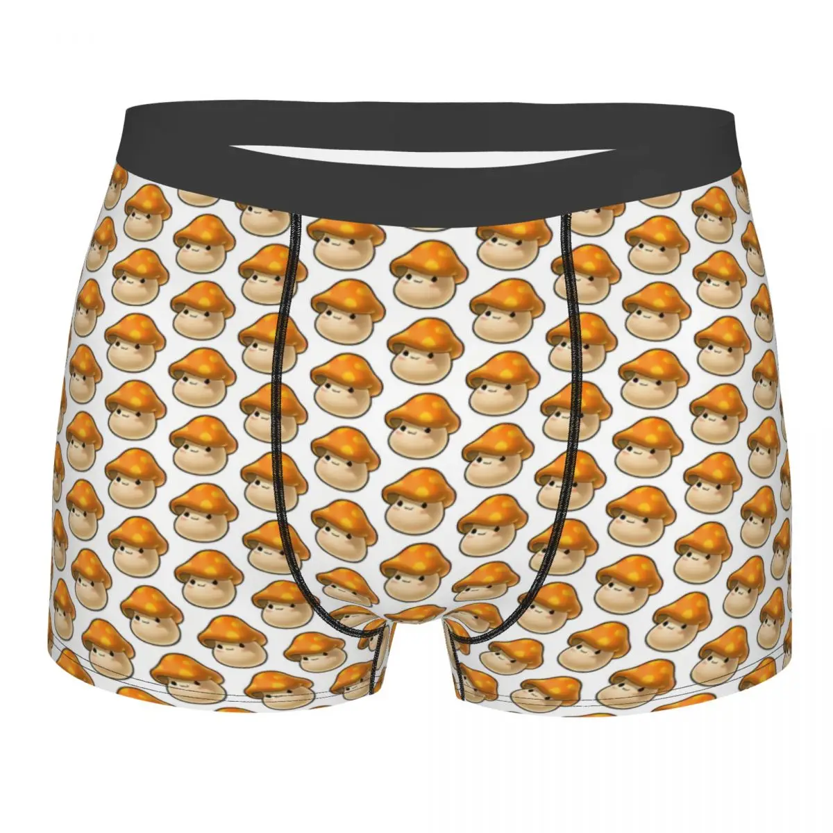 

Mushroom Men Boxer Briefs MapleStory Maple Story Breathable Funny Underwear Top Quality Print Shorts Gift Idea