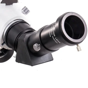 Telescope 5X Astronomical Telescope Eyepiece Barlow Lens 1.25Inch Astronomical Telescope Accessories Aluminium Alloy