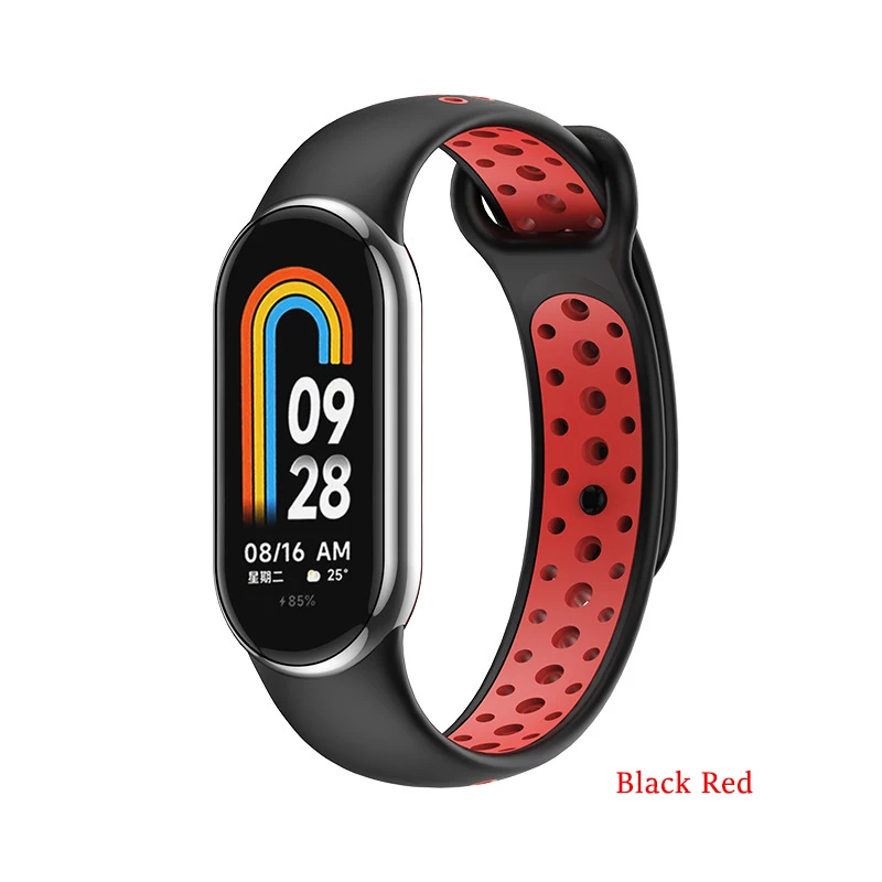 ETMVWFMB] Mi Band 8 7 6 5 4 3用ストラップ、Mi Band 9用リストバンド