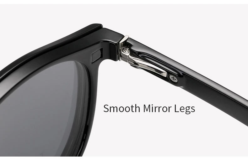 Xbora Magnetische Clip-On Sonnenbrille Frauen Fahren Polarisierte Runde Optische Gläser Männer Kleine Größe Brillen Tj2159 – Detail 14