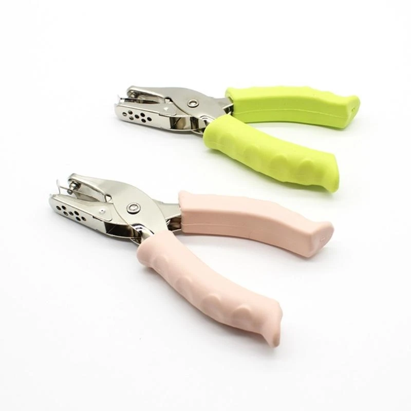 3mm/6mm 가죽 손잡이 금속 휴대용 구멍 펀치 선물 DIY 작업 친구 및 가족..