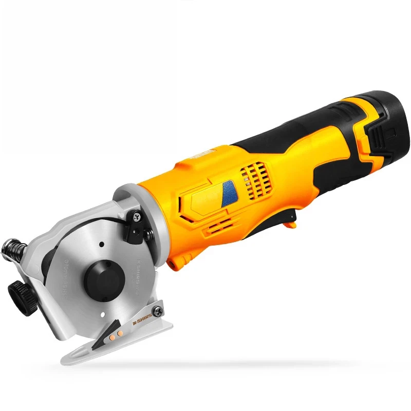 

16.8V Automatic Circular Knife Electric Scissors Cloth Fabric Cutting Tool Rechargeable Handheld Tailor