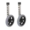 2pcs Walker Wheels Universal Walker Wheels Replacement 6 Adjustable Height Rollator Wheels Accessories for Seniors Walker Wheels 6