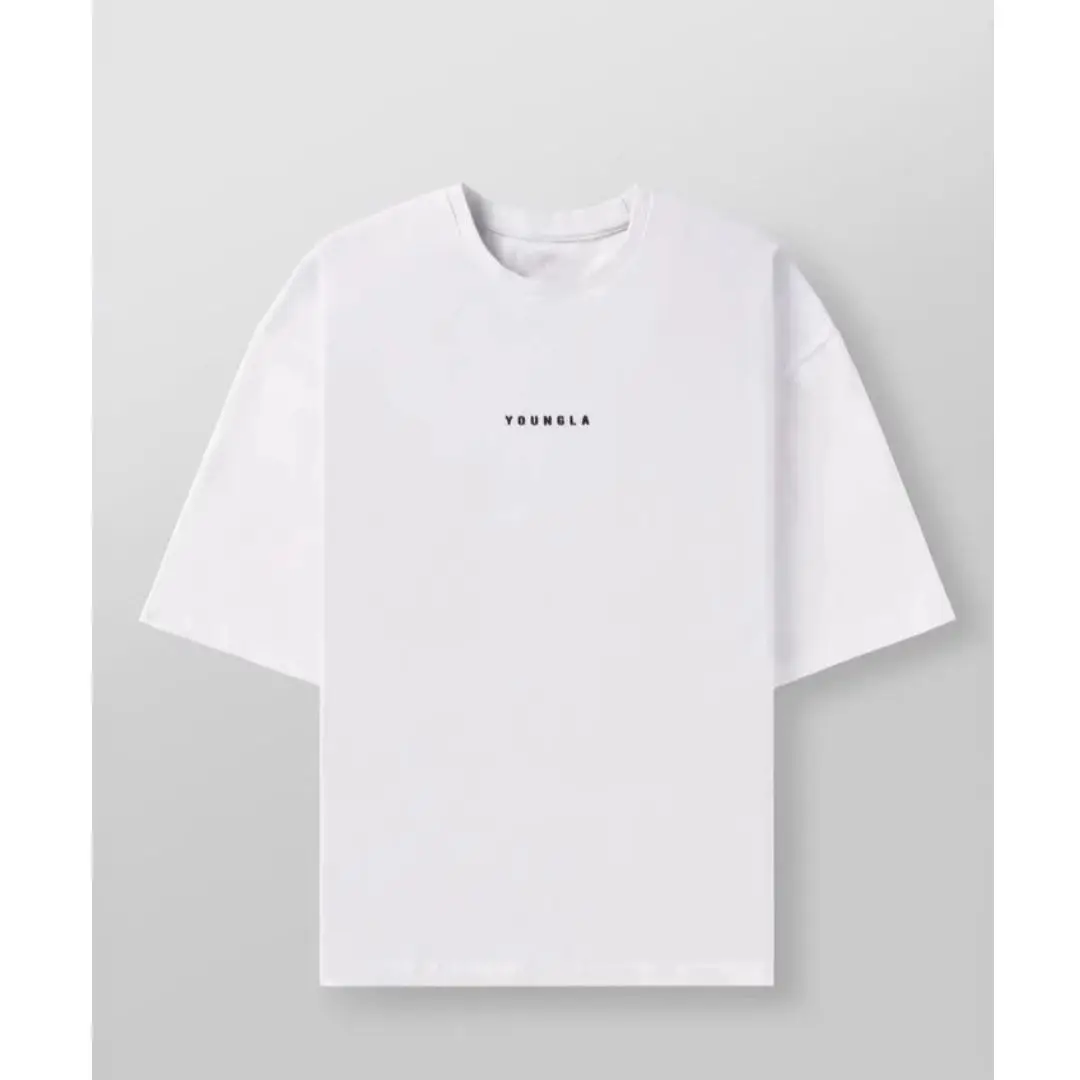 Men's Oversized T-Shirt Summer New Sports Fitness Cotton Crew Neck printing Short Sleeve Joggers Gym Running Training T-Shirts 2