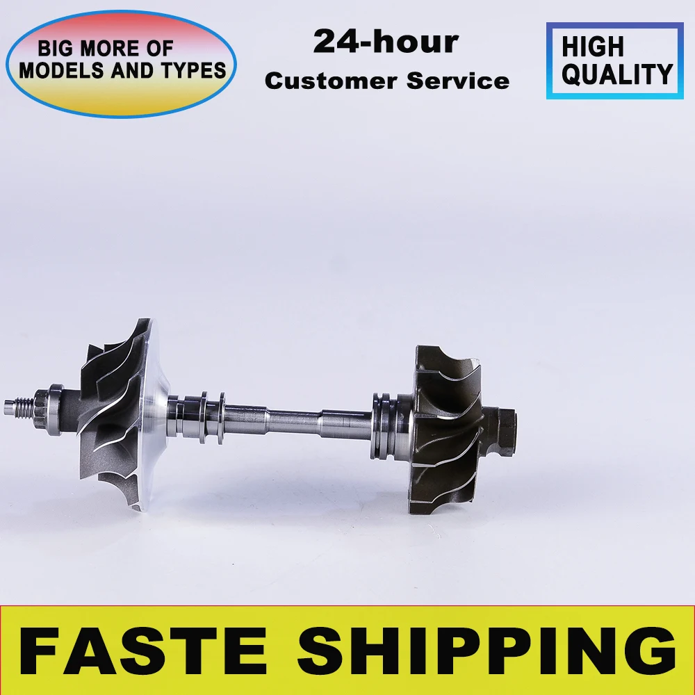 Turbine Rotor Assy 753420-5005S for Ford C-MAX Focus Mondeo 1.6 TDCi 80 Kw DV6TED4 2004- Turbocharger Shaft and Wheel GT1544V