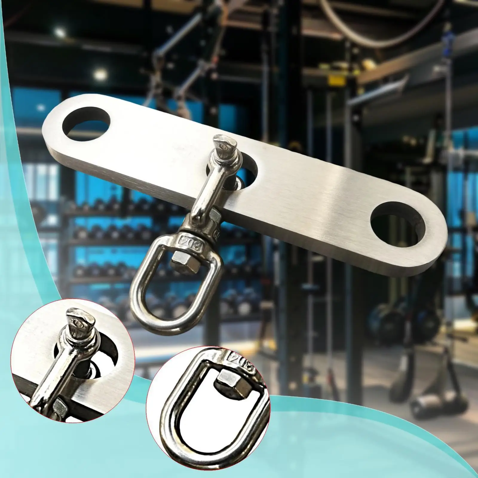 Pull Down Attachment, Equipment Bodybuilding, Fitness Equipment Attachment for Wrists