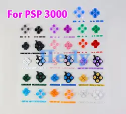 1set For Sony PSP 3000 Game Console Replacement Left Right Buttons Kit D-pad Select Start Buttons Key For PSP3000 Repair Part