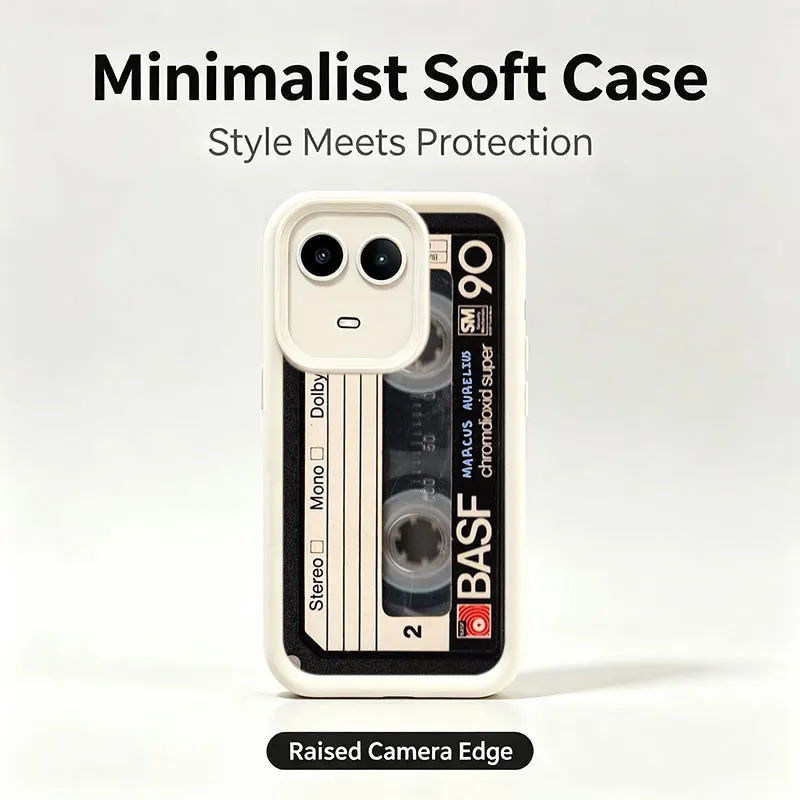Vintage Cassette Tape Retro Phone Case