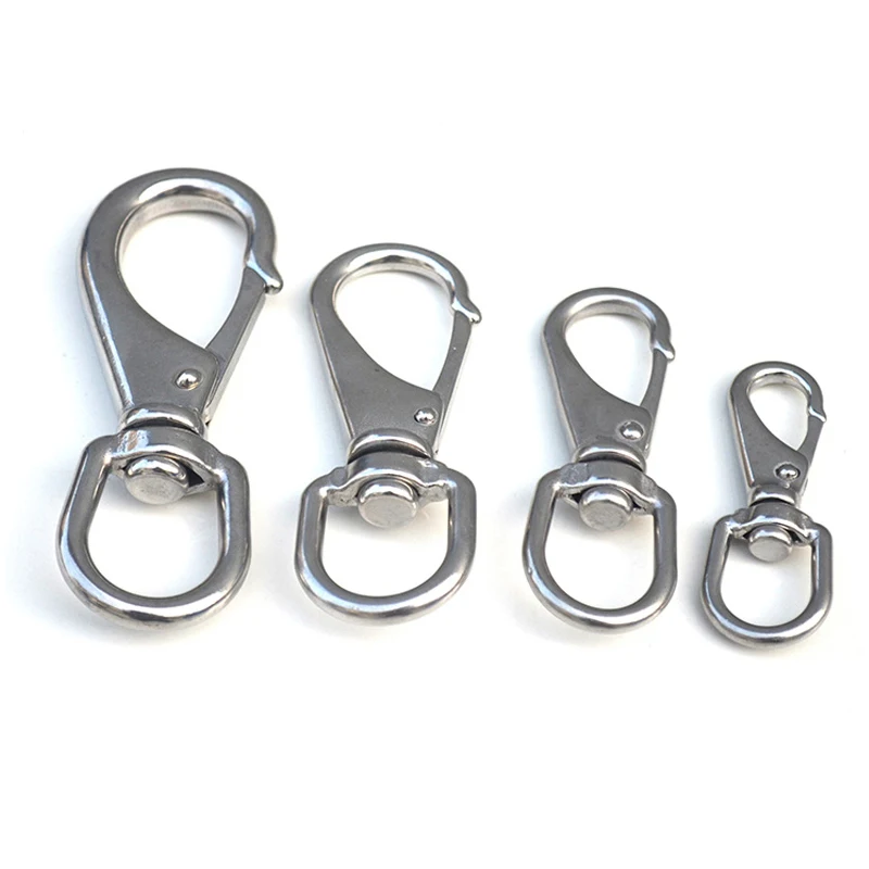 

M4 M5 M6 M7 Swivel Snap Hook Carabiner Spring Buckle Chain Pet Buckle For Swings