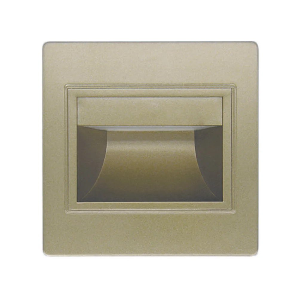 

LED Recessed Wall Luminaire Step Light 1.5W Recessed Lamp for Staircase Corridor Accessories Staircase Corridor LED Step Light