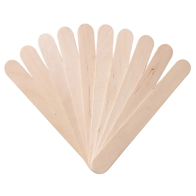 10pcs Wood Stick for Body Hair Remove Depilatory Wax Heater
