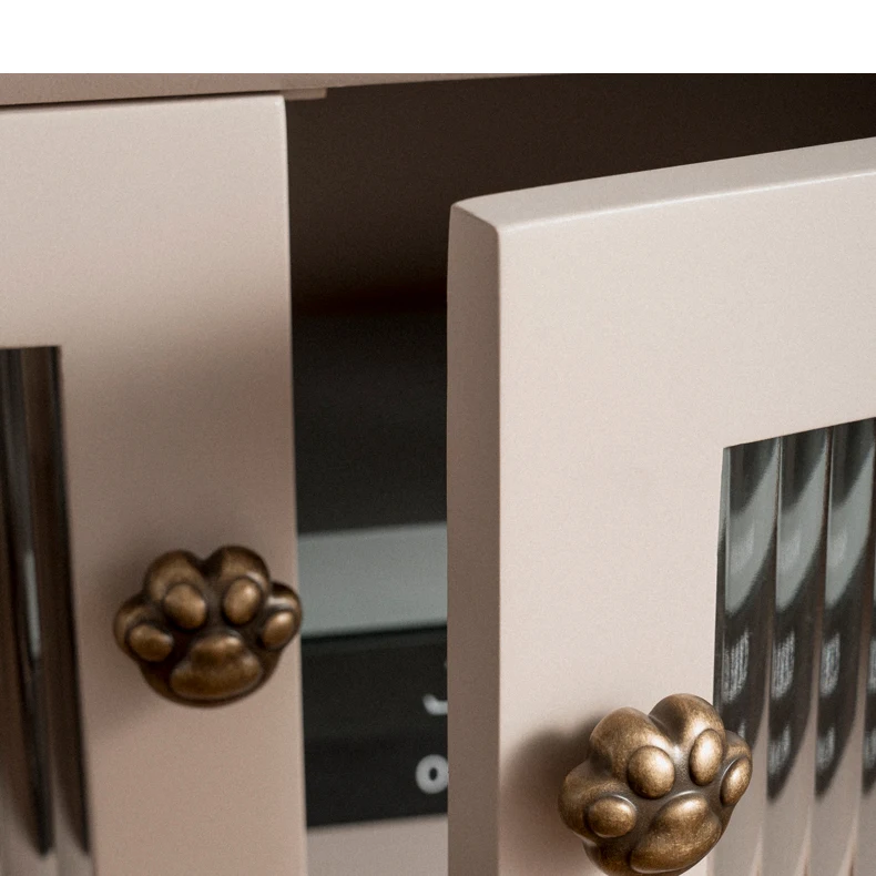 solid round brass knob for wardrobe drawer